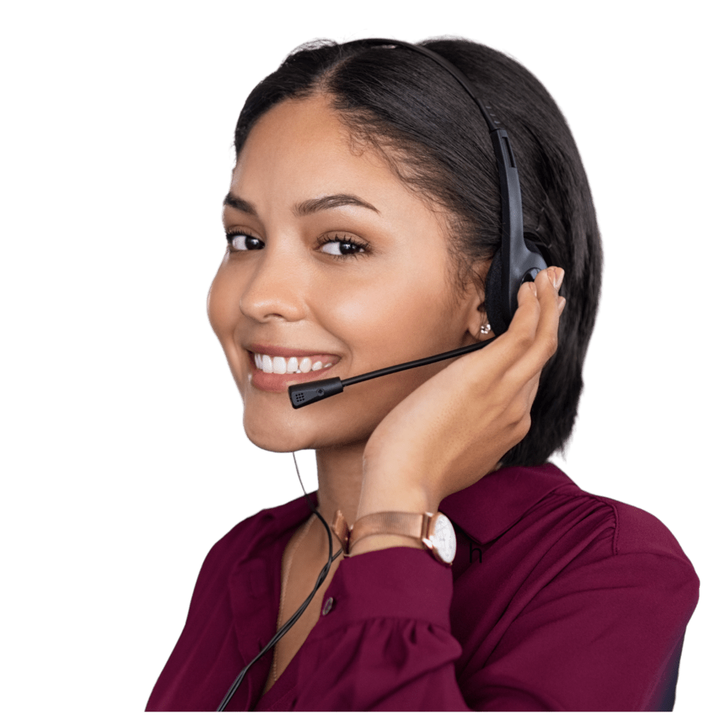 customer service lady